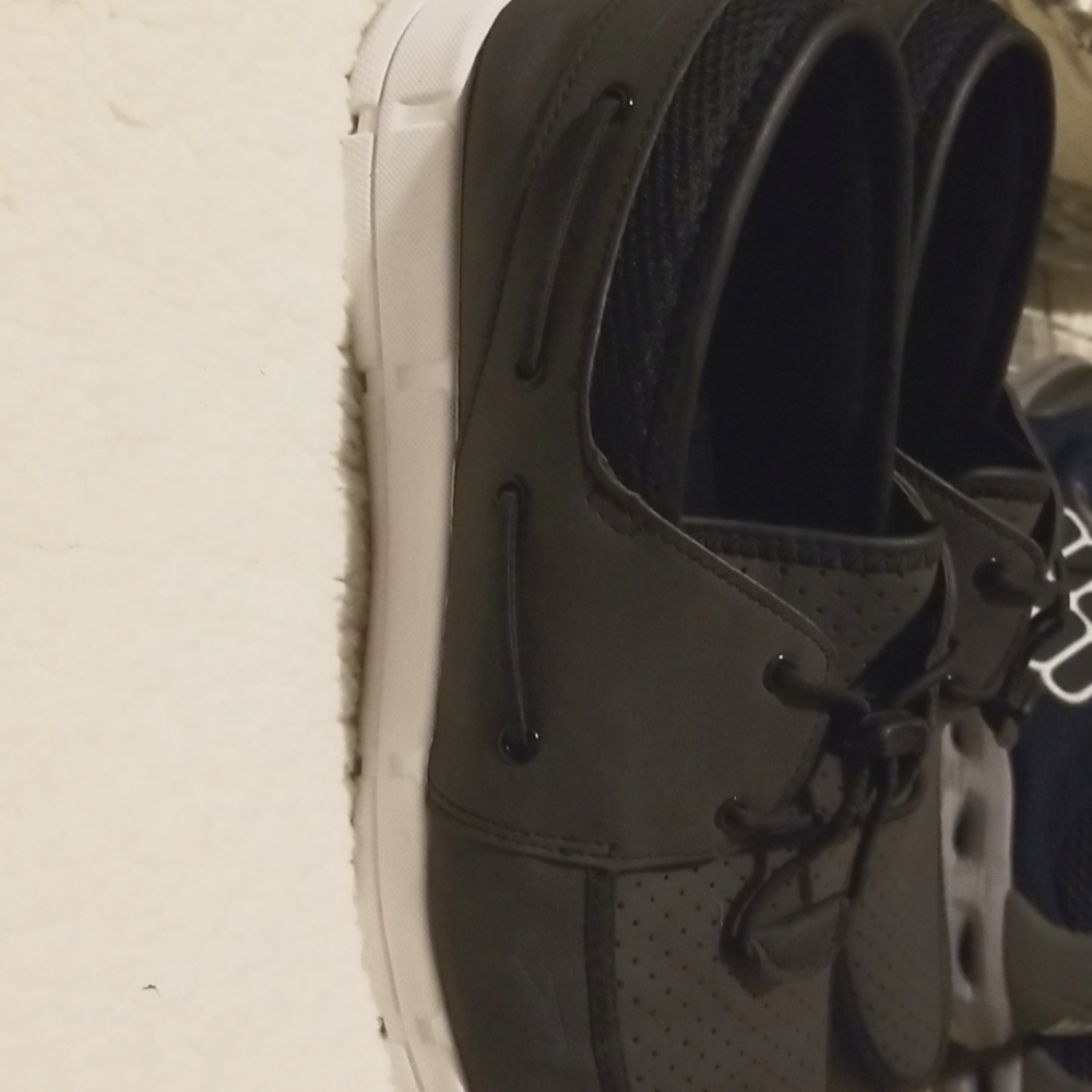 Speedo Boat shoes size 10 dark grey